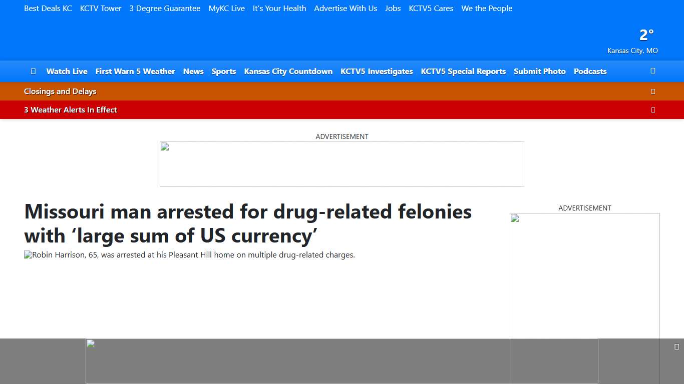 Pleasant Hill man charged with felonies after search warrant